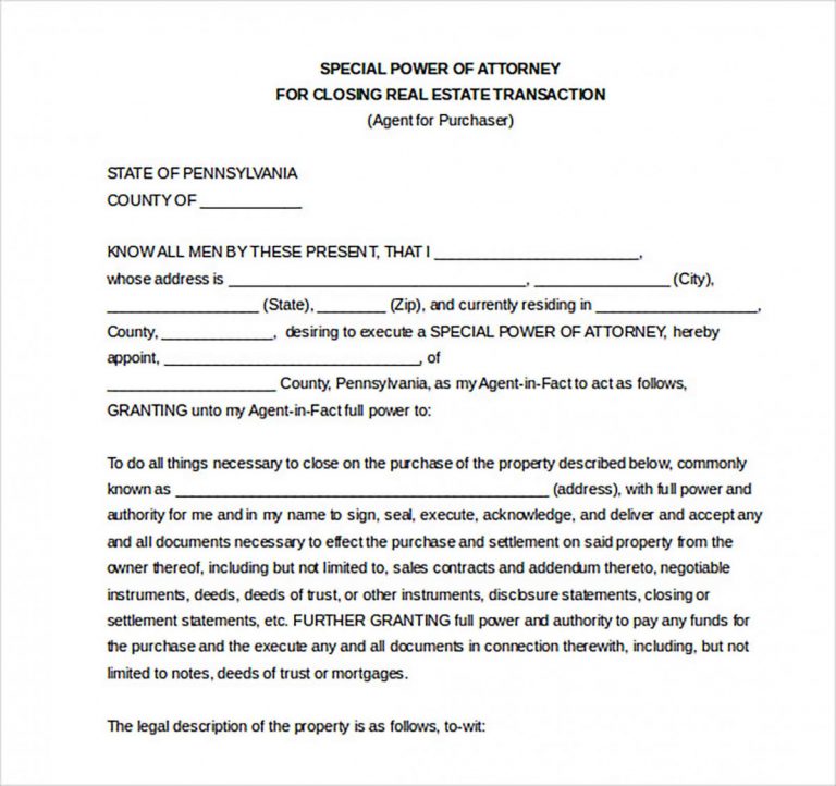 Power of Attorney Template and how to make it greater and awesome