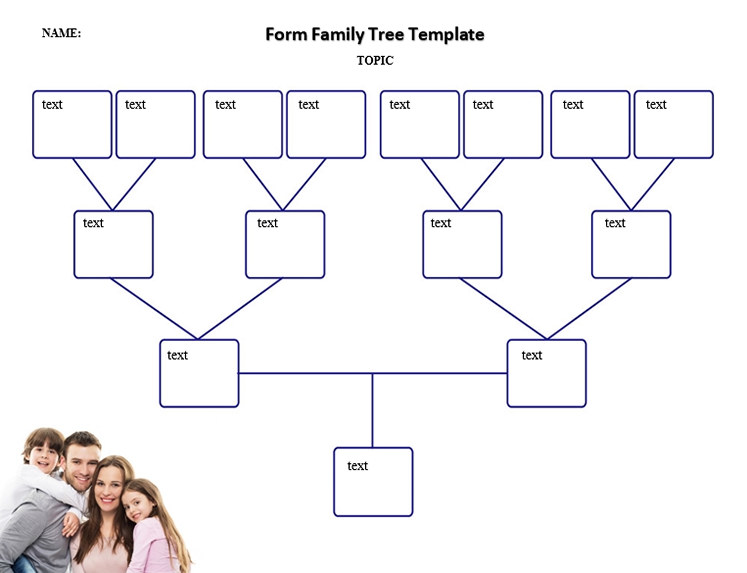 Form Family Tree Template Form Family Tree Template