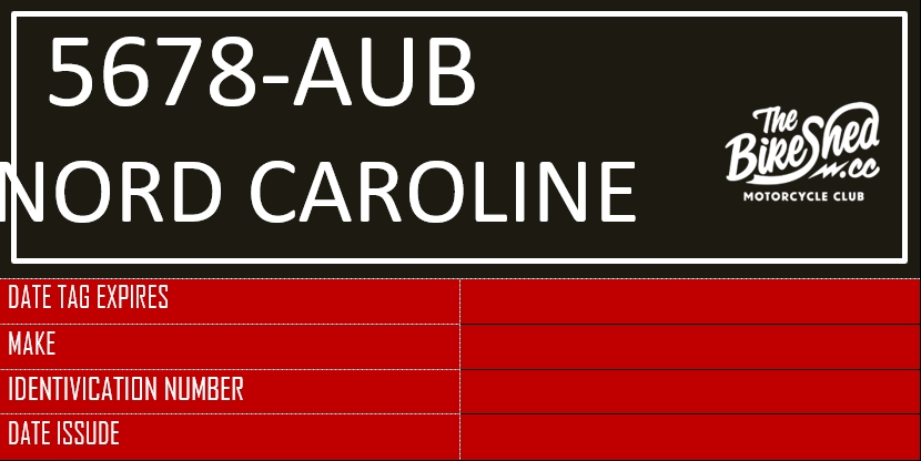 Scouter Licanse Plate Template
