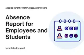 Absence Report for Employees and Students Presentation