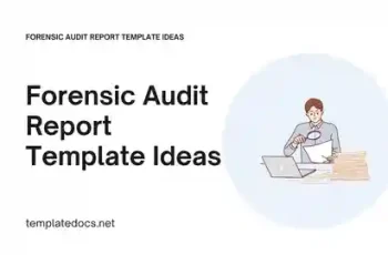 Forensic Audit Report Template Ideas Presentation