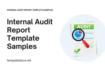 Internal Audit Report Template Samples Presentation