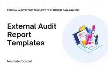 External Audit Report Templates For Financial Data Analysis Presentation